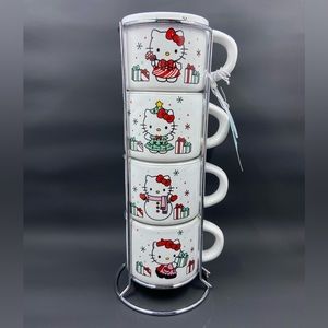 Hello Kitty Christmas mug set